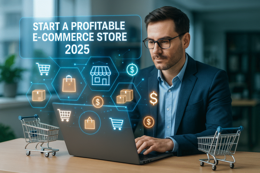 How to Start a Profitable E-Commerce Store in 2025
