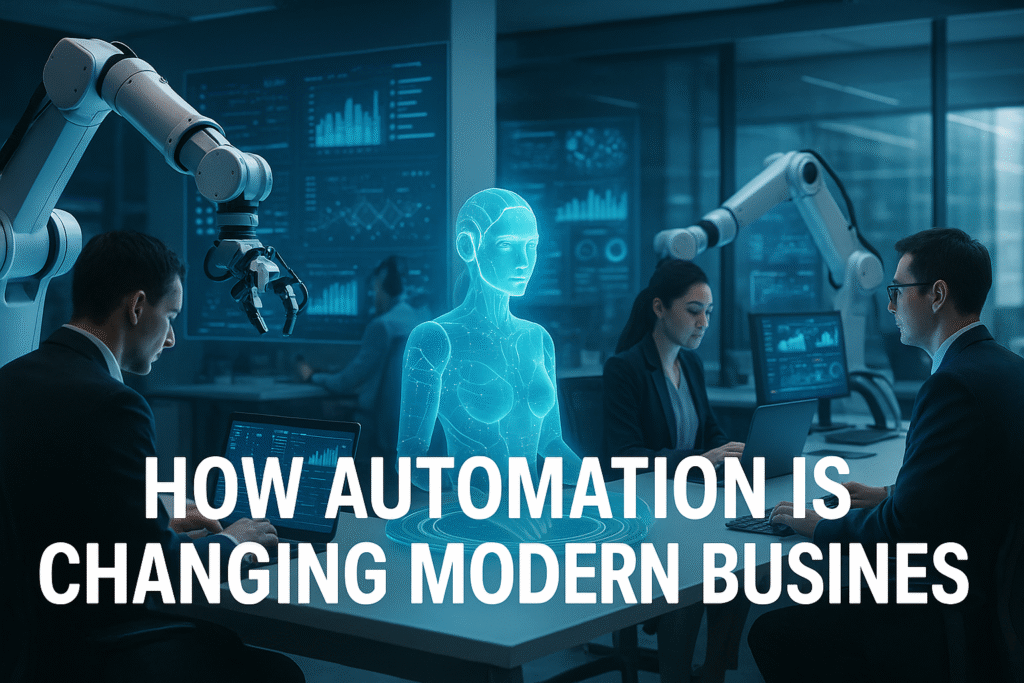 How Automation Is Changing Modern Business (2025 Edition)
