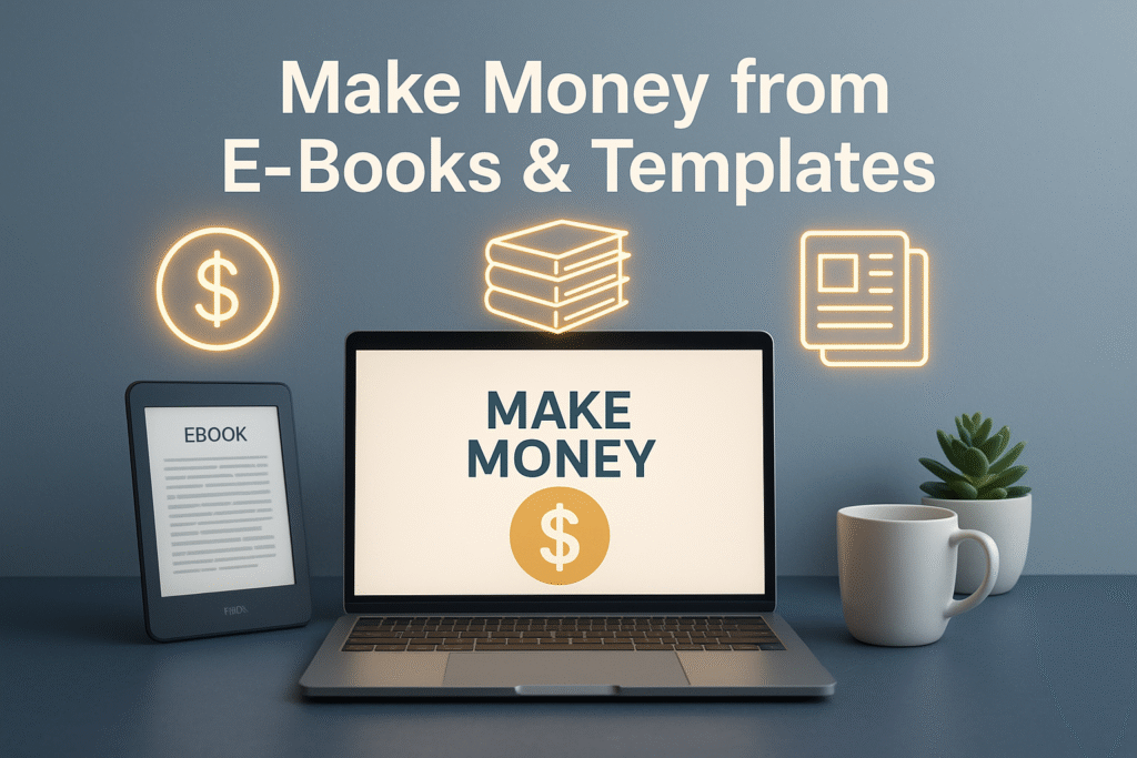 Making Money from E-Books and Digital Templates