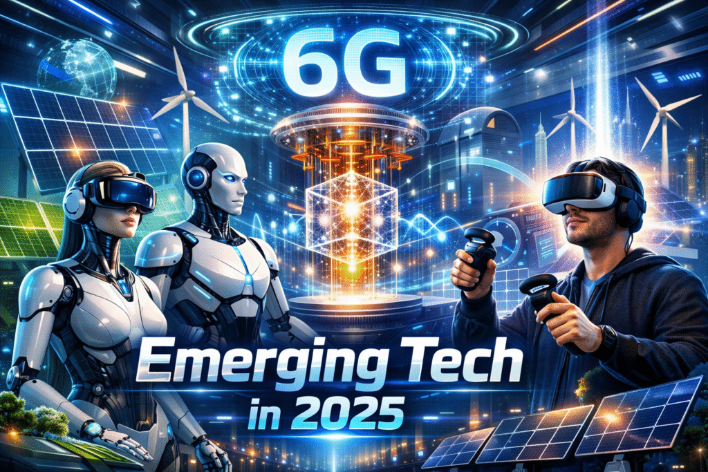 Emerging Tech in 2025: AI, 6G, and Innovations Shaping the Future