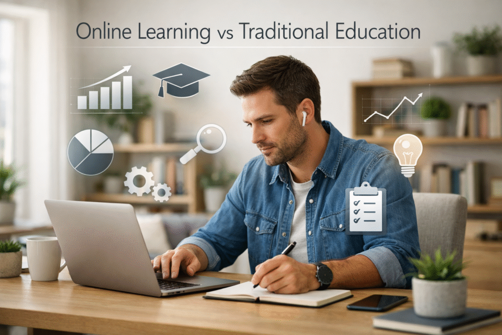 How Online Learning Platforms Are Replacing Traditional Education in High-Paying Careers